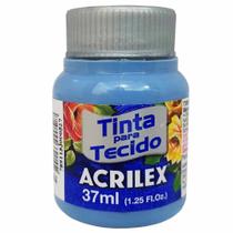 Tinta para Tecido Acrilex 37ml Azul Inverno 584 12 unidades