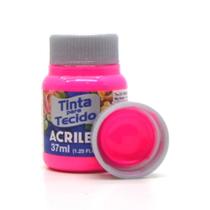 Tinta para Tecido Acrilex Fluorescente 37ml