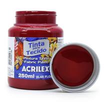 Tinta para Tecido Acrilex Fosca 250ml