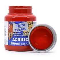 Tinta para Tecido Acrilex Fosca 250ml