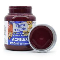 Tinta para Tecido Acrilex Fosca 250ml