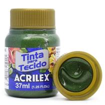 Tinta para Tecido Acrilex Metálica 37ml