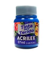 Tinta para tecido azul
