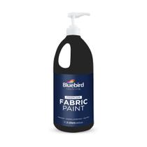 Tinta para tecido BLUEBIRD Preto Lamp 2000 ml permanente Tinta para tecido BLUEBIRD Preto Lamp 2000 ml permanente