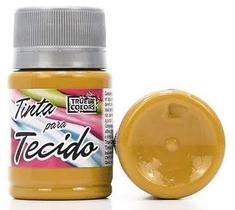 Tinta para Tecido Cor 1050 Mostarda - 37ml - True Colors Tinta para Tecido Cor 1050 Mostarda - 37ml - True Colors