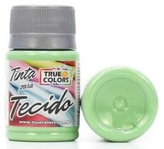 Tinta para tecido cor 1174 - verde bambu - 37 ml - true colors Tinta para tecido cor 1174 - verde bambu - 37 ml - true colors