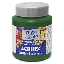 Tinta para Tecido Fosca 250 ml - Acrilex - VERDE BANDEIRA