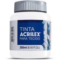 Tinta para Tecido Fosca 250ML Branco PCT.C/03