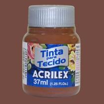Tinta para Tecido Fosca 37ml Acrilex - Tons de Terra e Cinza - 04140