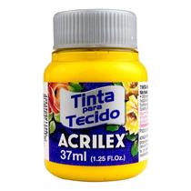 Tinta para tecido fosca 37ml acrilex