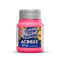 Tinta para tecido fosca 37ml acrilex