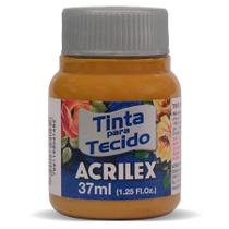 Tinta para tecido fosca 37ml acrilex