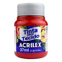 Tinta para tecido fosca 37ml acrilex