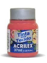 Tinta para tecido fosca 37ml acrilex