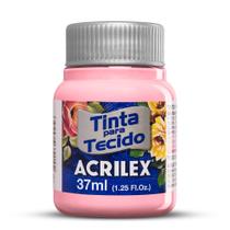 Tinta para tecido fosca 37ml acrilex