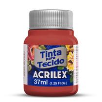 Tinta para tecido fosca 37ml acrilex