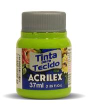 Tinta para tecido fosca 37ml acrilex Tinta para tecido fosca 37ml acrilex