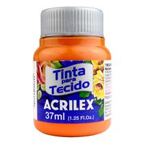 Tinta para tecido fosca 37ml acrilex