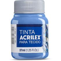 Tinta para Tecido Fosca 37ML Azul Caribe Tinta para Tecido Fosca 37ML Azul Caribe