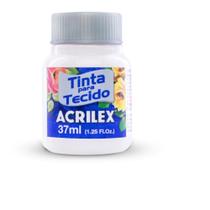 Tinta para Tecido Fosca 37ML Branco Duzia Tinta para Tecido Fosca 37ML Branco Duzia