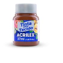 Tinta para Tecido Fosca 37ML Marrom Duzia Tinta para Tecido Fosca 37ML Marrom Duzia