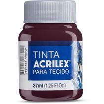Tinta para Tecido Fosca 37ML Vinho