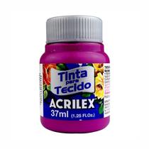 Tinta para Tecido Fosca Acrilex 37ml Cor Magenta 549