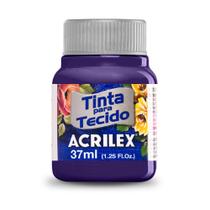 Tinta para Tecido Fosca Acrilex 37ml Cor Violeta 516