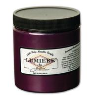 Tinta para tecido Jacquard Lumiere Burgundy 237ml Metálica