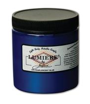 Tinta para tecido Jacquard Lumiere Pearlescent Blue 240mL Tinta para tecido Jacquard Lumiere Pearlescent Blue 240mL
