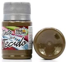 Tinta para Tecido Marrom Rústico 37ml - True Colors