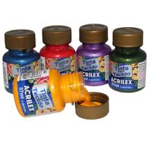 Tinta Para Tecido MetÁLica 37ml Acrilex