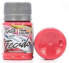 Tinta para Tecido True Colors - Cor 1032 Vermelho Natal - 37 ml Tinta para Tecido True Colors - Cor 1032 Vermelho Natal - 37 ml