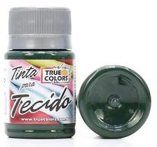 Tinta para tecido true colors cor 1176 verde escuro 37 ml Tinta para tecido true colors cor 1176 verde escuro 37 ml