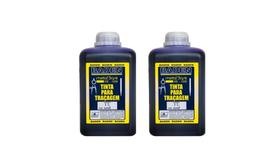 Tinta Para Traçagem Azul - 1 Litro - Baden - Kit com 02
