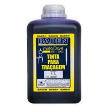 Tinta para tracagem azul mb-1000 1 litro - baden Tinta para tracagem azul mb-1000 1 litro - baden