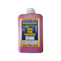 Tinta Para Traçagem de Peças Vermelha Mb1000 1 Litro Baden Tinta Para Traçagem de Peças Vermelha Mb1000 1 Litro Baden