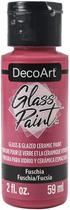 Tinta para Vidro DecoArt Fúcsia 59 ml