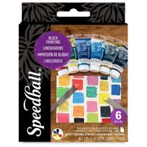 Tinta para Xilogravura Cores Básicas Speedball 3470