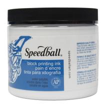 Tinta Para Xilogravura Speedball Base Água 470ml Branco 3703