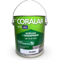 Tinta Parede Acrílica Econômica Mais Desempenho Anti-Mofo 3,6L Coralar Diversas Cores