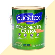 Tinta Parede Concentrada Rendimento Extra Anti Mofo 3,6L Eucatex