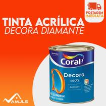 Tinta Parede Fosca Coral 800ml Greige Cor Algodão Egípcio Decora Diamante Premium Tinta Parede Fosca Coral 800ml Greige Cor Algodão Egípcio Decora Diamante Premium