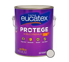 Tinta Parede Fosco Lavável Protege Eucatex 3,6L Gelo