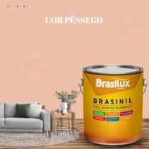 Tinta Parede Laranja Acrílica Brasinil Anti Mofo 3,2l