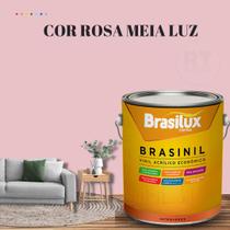 Tinta Parede Rosa Acrílica Brasinil Anti Mofo 3,2l - BRASILUX