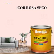Tinta Parede Rosa Acrílica Brasinil Anti Mofo 3,2l
