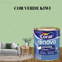 Tinta Parede Verde Acrílica Fosca Coral Renova 3,2L