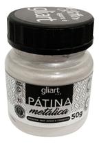 Tinta Pátina Metalica Gliart 50g Perola