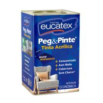 Tinta peg e pinte esmalte brilhante preto econômica 18lt